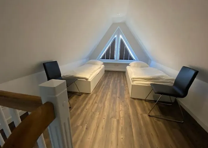 Reetdachhaus Salzhaff בית נופש